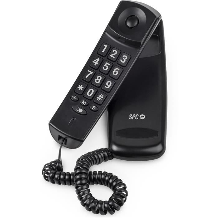 Corded Telephone - Spc - Original Lite 2 - Black - 10 Memories - Home/office/hotel Use