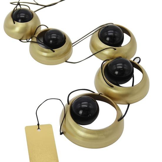 Outside Metal Wind Chime 3/5 Layers Vintage Memorial Wind Chime Home Outdoor Garden Patio Feng Shui Wind Bell Hanging Decoration