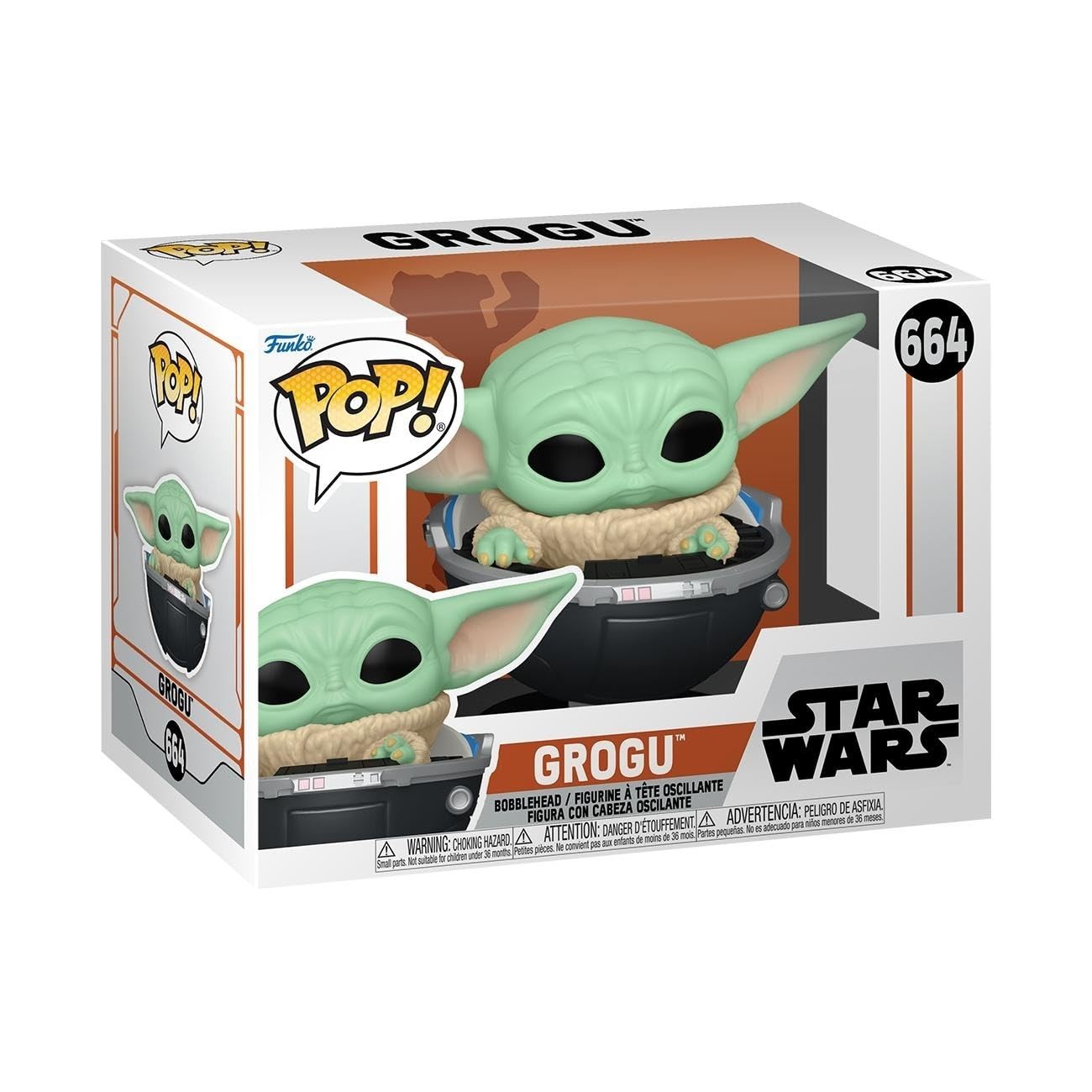 

Star Wars Mandalorian Groogoo with Palama Figure Funko Star Wars Funko POP!