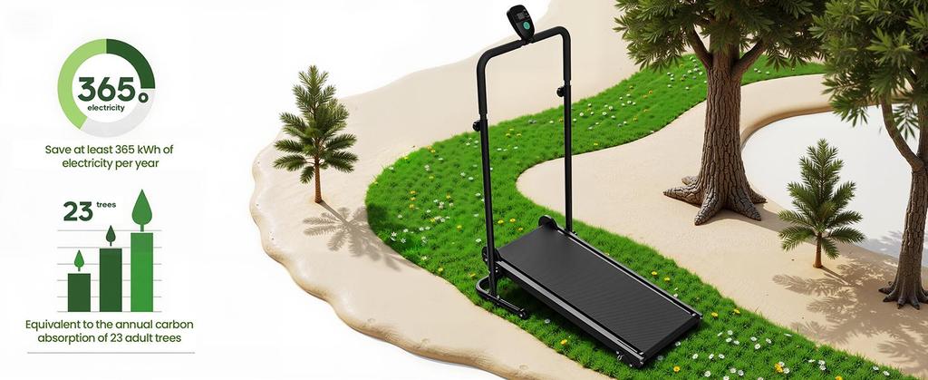 Akluer RJ-401 Treadmill 5% Incline 330 Lb Maximum User Weight with Adjustable Speed