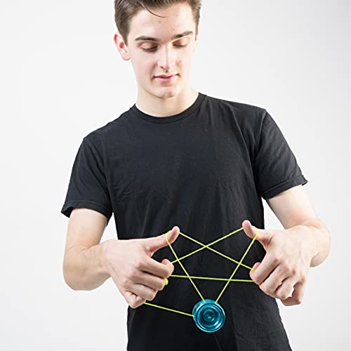 Yomega Maverick - Professional Aluminum Metal Yoyo for Kids and Beginners with C Size Ball Bearing for Advanced Yo Yo Tricks and Responsive Return + E