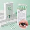 0.3Ml×25Pcs Makeup Remover Cotton Swabs Pre-Soaked With Cleansing Liquid Foldable For Instant Use Beauty Cleaning Correction