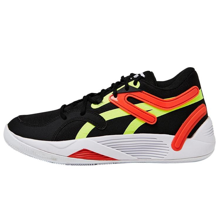 PUMA TRC Blaze Court  Black Cherry Tomato  Men s 376582-03 EU 47