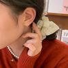 Hollow Heart Earrings for Women: Light Luxury, Simple & Versatile Ear Cuffs, Popular Stackable Style