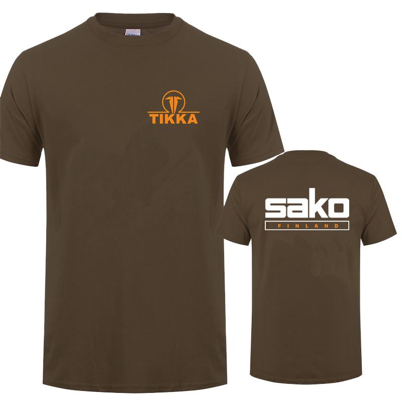 Tikka By Sako Finnland Schusswaffen T-Shirts Tees Lässige Kurzarm Baumwolle Unisex T-Shirt Lh252