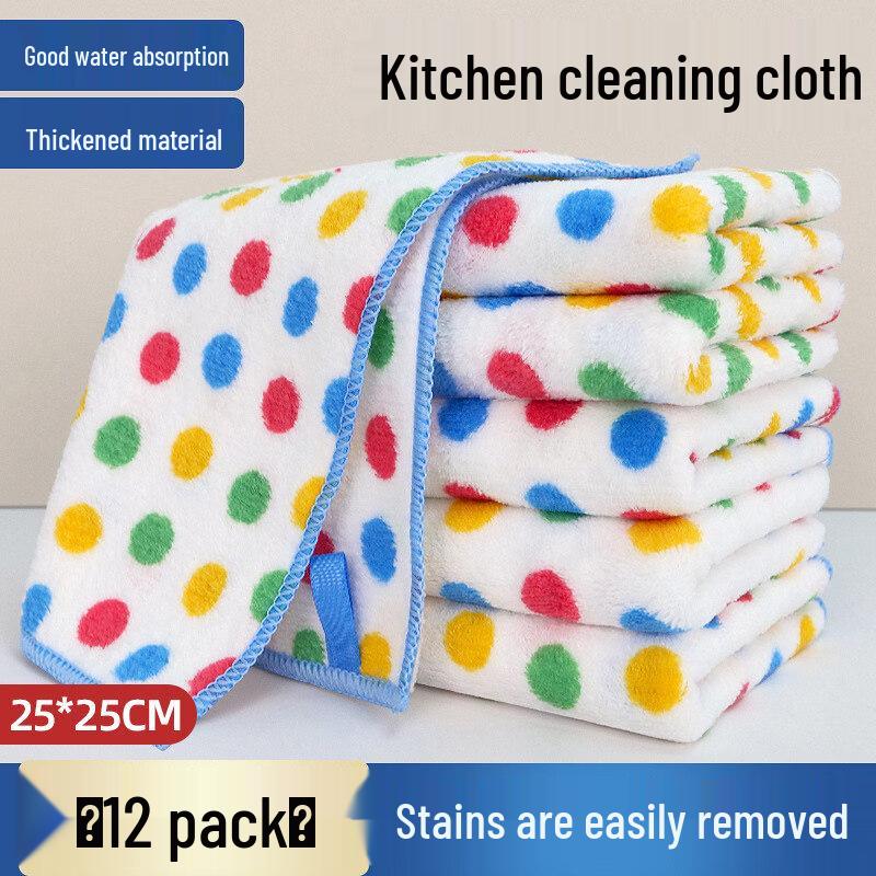 

LIEI Polka Dot Kitchen Cleaning Cloth