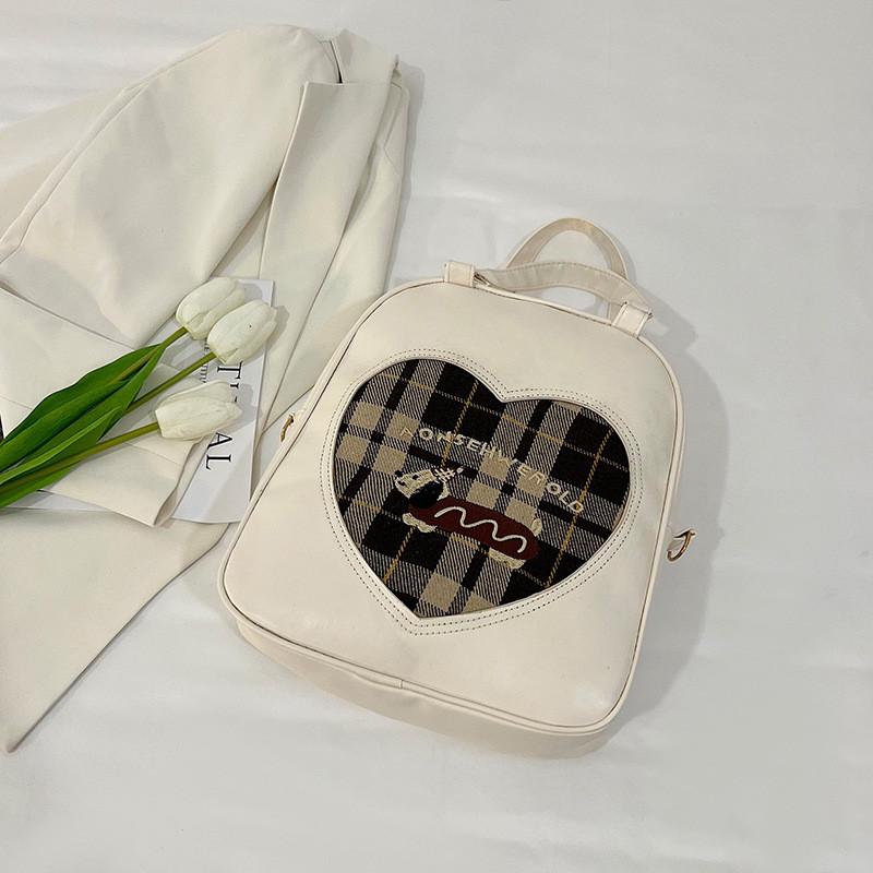 Chic Vintage Cartoon Style Women's Backpack Fall Collection Versatile Tote Bag