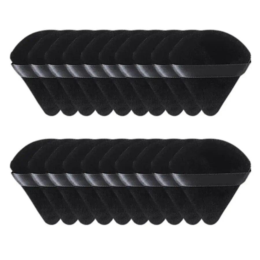 20 bucăți noi de burete triunghiular cu un machiaj moale, prietenos cu pielea și delicat, potrivit pentru utilizare acasă sau în călătorie