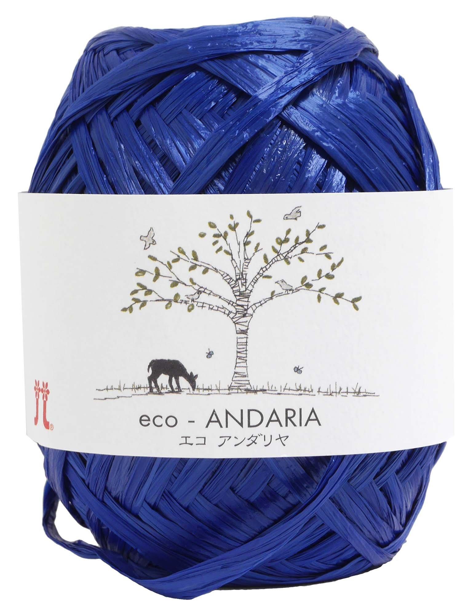 

Hamanaka Eco Andaliya Craft Thick Blue 40g 80m set 0200 col.72 Approx. 5-ball
