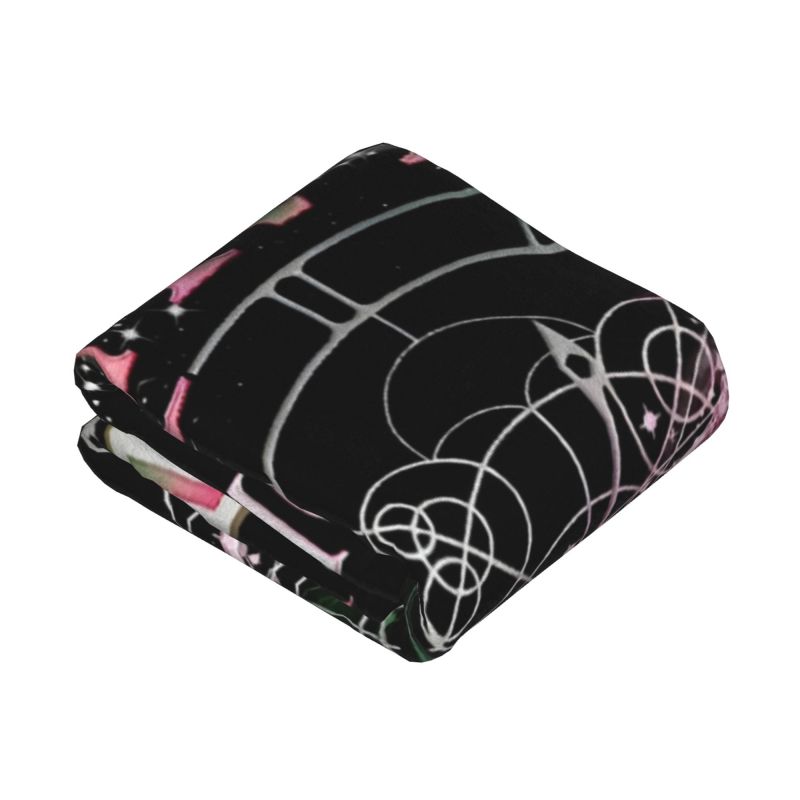 Custom Wickeds Musical Movie Blanket Soft Fleece Autumn Warm Flannel Throw Blankets for Sofa Home Bedding Quilt