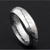 Fancy Trendy Men's Fashion Stylish Minimalist Titanium Steel Ring Men Non-Fading The Lord of the Rings Punk Fashion Ornament