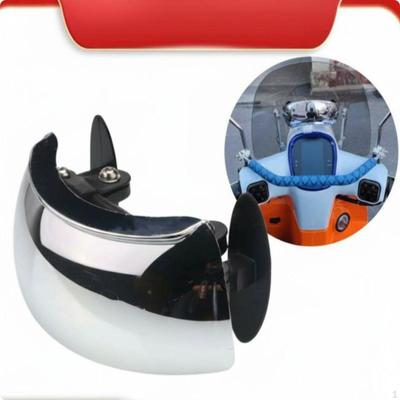 Panoramic Motorcycle Mirror Anti Unseen Area Convex Clear Image for Road