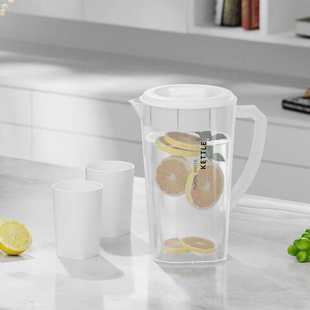1.3/2.2/3L Cold Water Kettle Plastic Fall-resistant Pitcher New Juice Jug  Drinkware