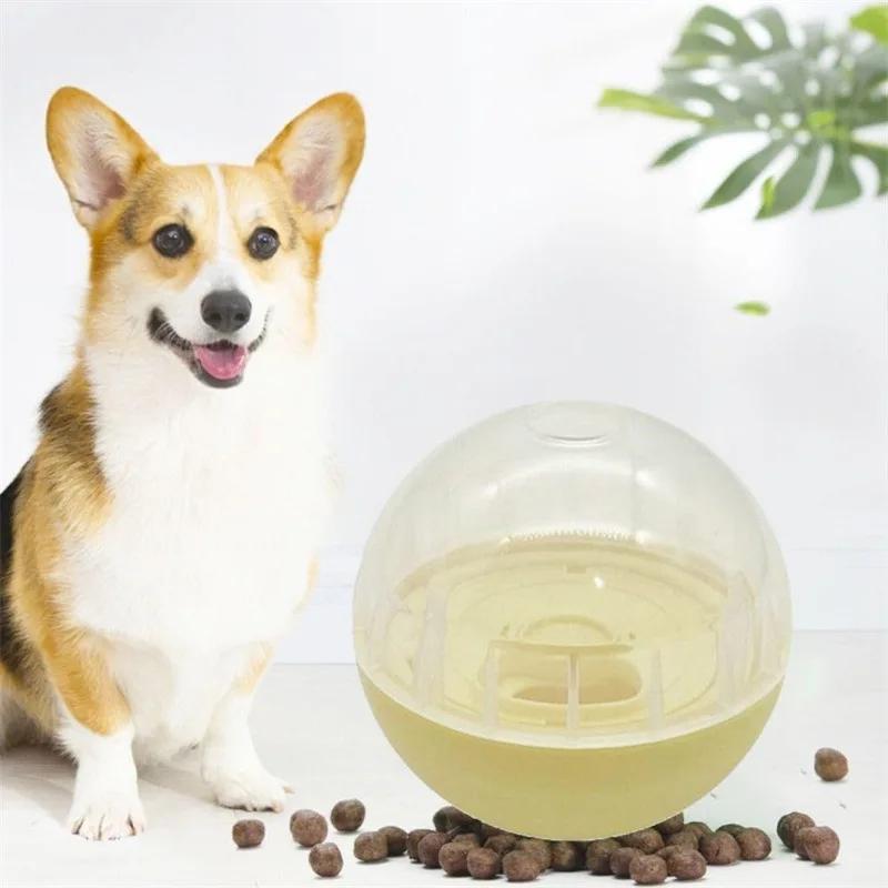 Non-Toxic Pet Interactive Dog Cat Toys Leakage Food Balls Adjustable Anti Choke Slow Feeder Treat Dispenser Iq Training Educational Toy