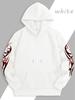 Traditional Chinese Dragon Totem Circle Printing Plus Both Arms Star Tribal Pattern Mens Hoodie, Hip Hop Sports Outdoor Streetwear Comfort Sweatshirt