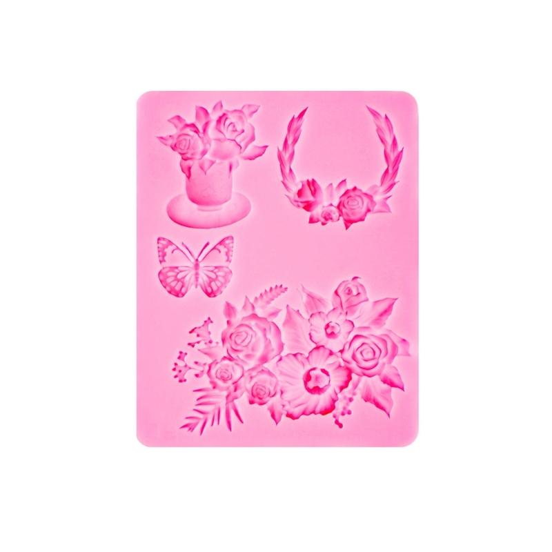 Flowers Silicone Moulds Cake Molds DIY Nut Pinecone Baking Molds Epoxy Resin Molds Fondant Molds Chocolate Molds