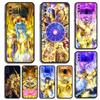 Saint Seiya Knights Of The Zodiac Phone Case For Samsung S23,23,22,30,21,10,9,Note20 Ultra,Lite,Ultra,5G,Plus,FE,Black Soft Case