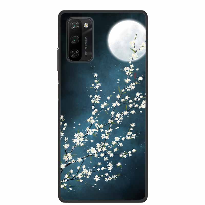 Soft Space Cover for Blackview A100 Case Flower TPU Cat Silicone Phone Cases for BlackviewA100 Cover Shockproof Cute Shell