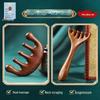 Five-Claw Sandalwood Head Massage Comb: Meridian Therapy Tool for Scalp Lymphatic Dredging and Care
