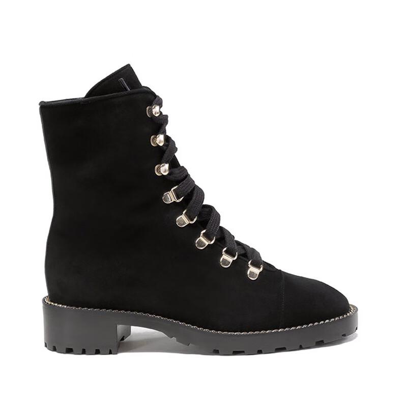 Stuart Weitzman Women's Kolbie Suede Lace-up Ankle Boots