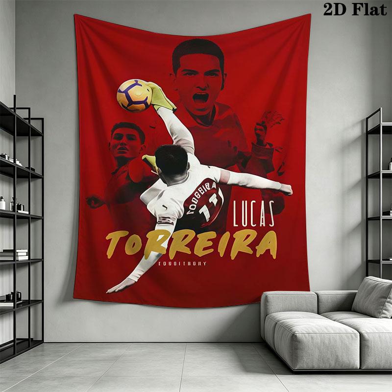 Arsena team Wall Hanging Printed Fabric Blanket Decorative Tapestries for Bedroom Living Room Home Decor