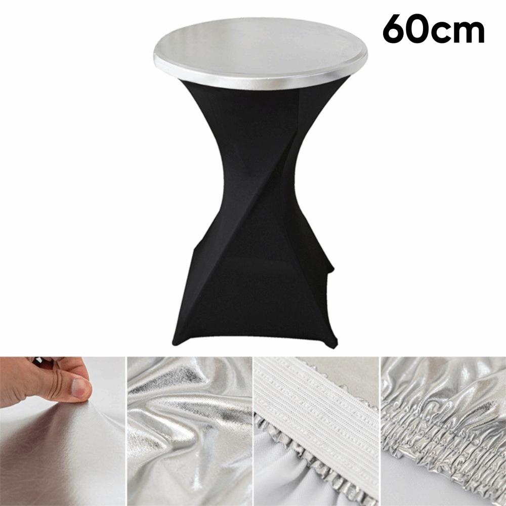 Wear Resistant Table Top Cover Dustproof Table Cloth Shiny Tablecloth  Party Decoration