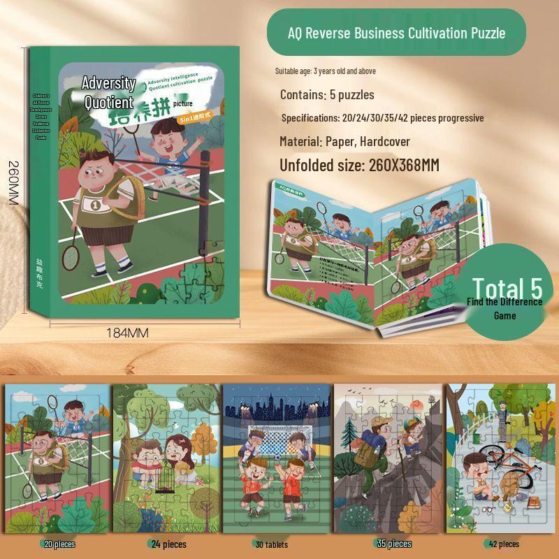 

Children s Emotional Intelligence Paper Puzzle Book