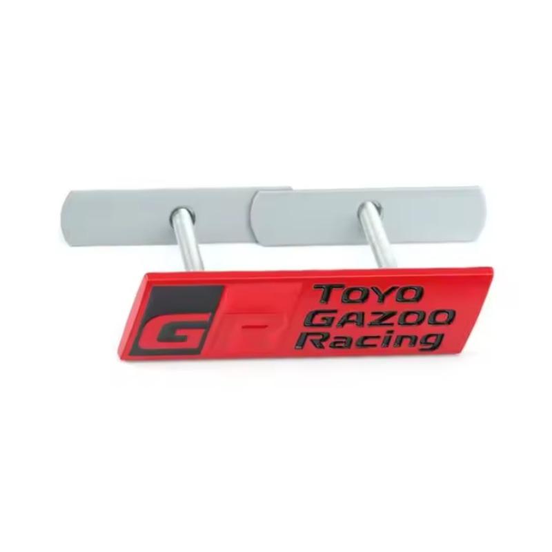 1Pc Car Front Grille Badge Car Fender Side Badge Rear Trunk Emblem Sticker Decal for AE86 GT86 Corolla  Alphard Avensis Prius Crown Yaris