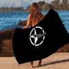 R-Royal E-Enfield Logo Anime Beach Swimming Towel Soft Absorbent Washcloth Children's Gifts For Kids Travel Camping Gym