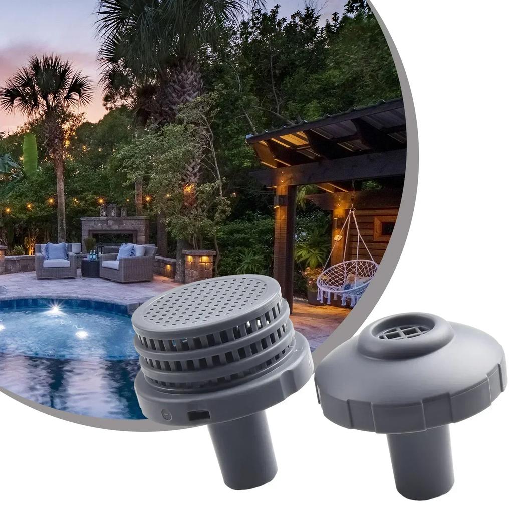 For INTEX Pool Connection Parts Kit for 32mm Hose Diameter with Mesh Inlet Nozzle and Strainer for Above Ground Pools