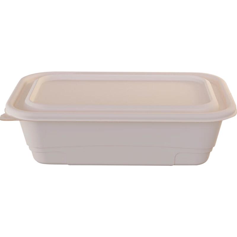 Eco-Friendly Disposable Corn Starch Food Containers with Lids