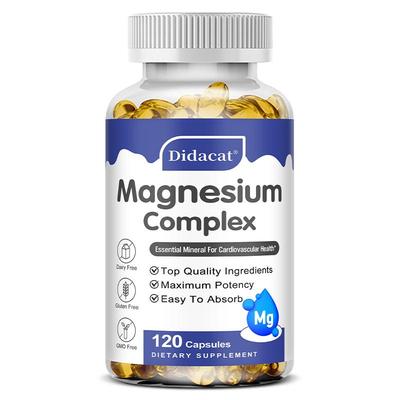 Magnesium Complex Supplement To Support Joint and Heart Health, 120 Capsules