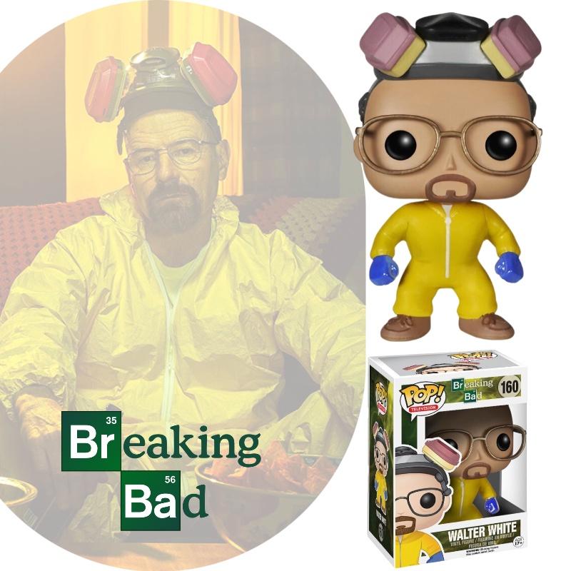 Figurine Funko Pop Breaking Bad Heisenberg Jesse Modèle 10cm Personnage d'Anime Objet de Collection