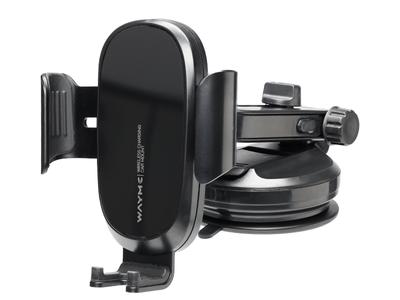 WAYME Gravity Suction Cup Mount with 15W Inductive Charger