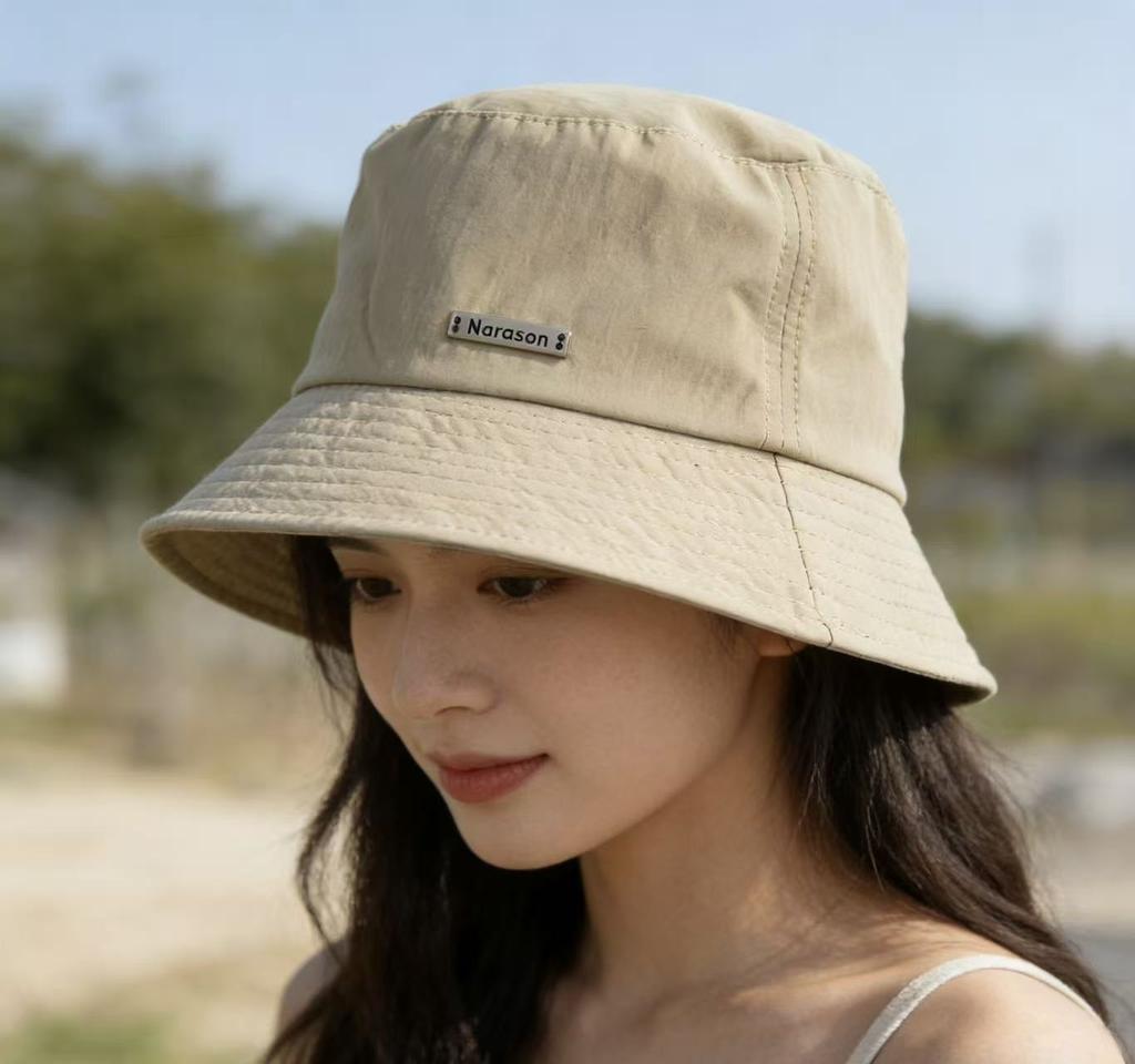 Sun Hat Fisherman Hat For Women Summer No-Makeup Versatile Face-Shielding Thin Quick-Dry Sun Protection Hat Face-Slimming Sun Ha