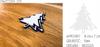 Wooden Christmas tree decorations Z29 3 pcs.