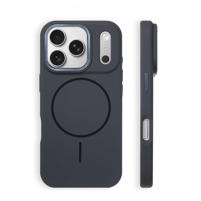 

Color Matte Lens Protection Case For iPhone 17 Pro 17 Air 17Pro Max Magnetic Funda For Magsafe Wireless Charger Cover For iPhone 17