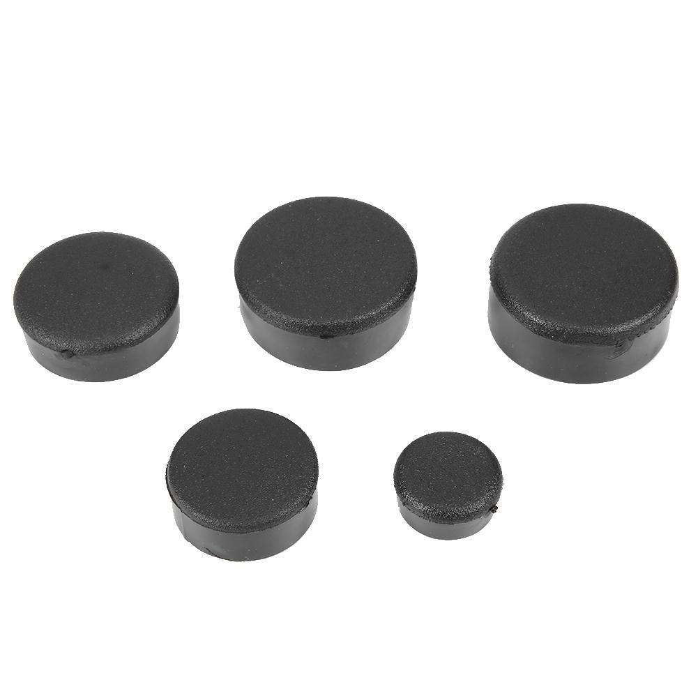 Motorcycle Frame Hole Cover Kit Decor Black  1300R Waterproof Dustproof