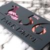 Personalised Wall Address House Number Acrylic Pet Plaques Outdoor Family Name Address Cat/Dog Door Sign White/Black