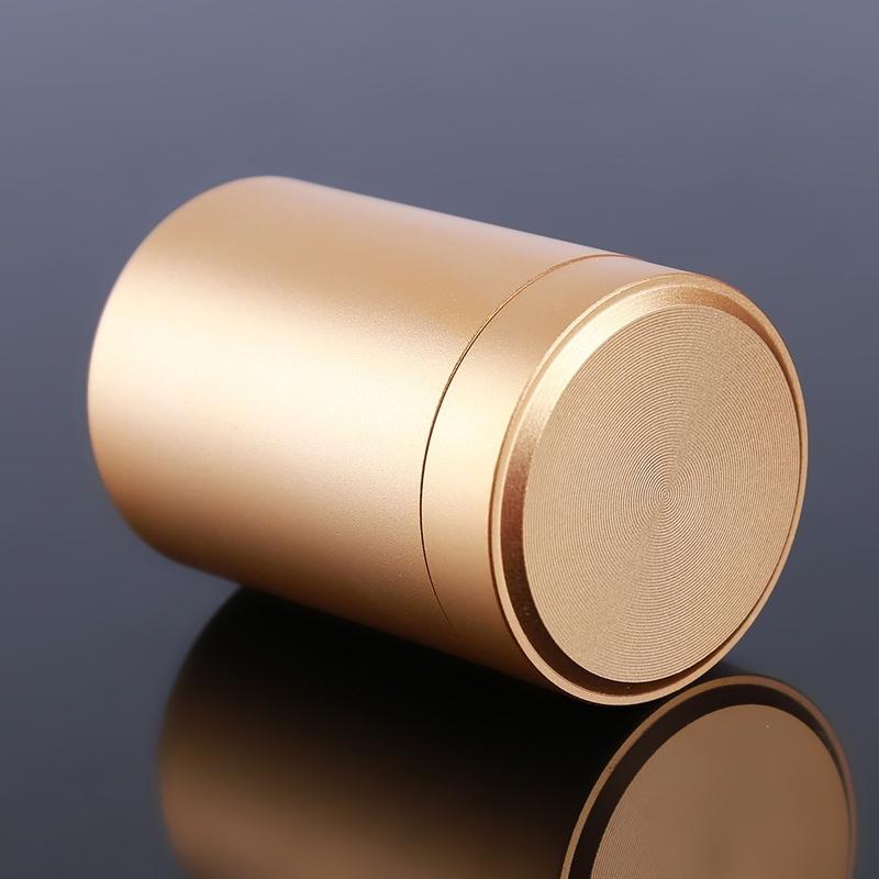 Metal Aluminum Sealed Cans Portable Travel Tea Caddy Airtight Smell Proof Container Stash Jar