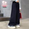 FULOMI Girls' 2026 Spring Fashion Korean Casual Loose Long Pants
