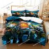 Deep Rock Galactic Bedding Set Single Twin Full Queen King Size Bed Set Aldult Kid Bedroom Duvetcover Sets Bed Sheet Set 741