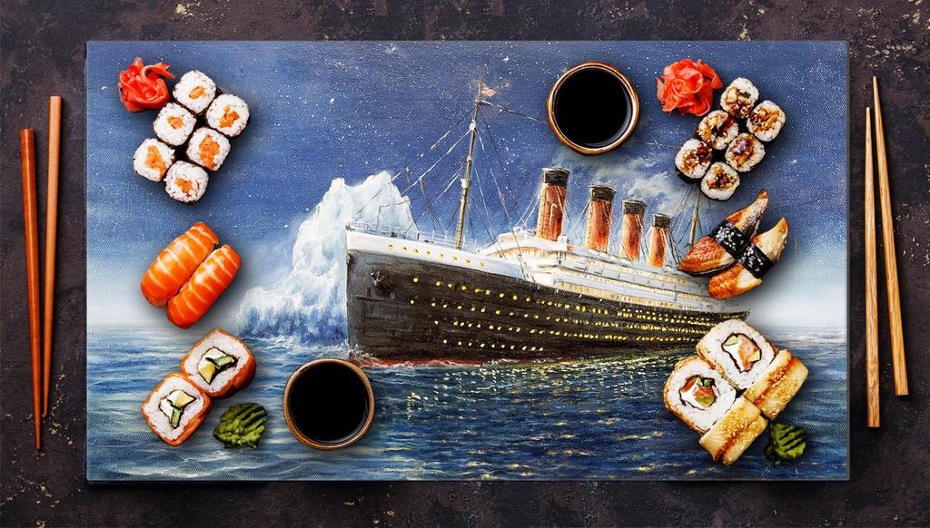 Szklana płyta ochronna na kuchenkę 90x52 Titanic