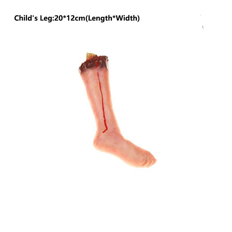 Fake Halloween Body Parts Decoration Scary Prop Realistic Severed Arm Hand Party