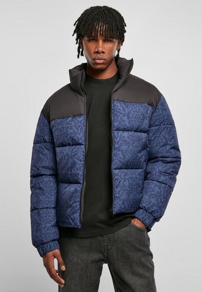 Зимняя куртка Urban Classics AOP Retro Puffer Jacket schwarz
