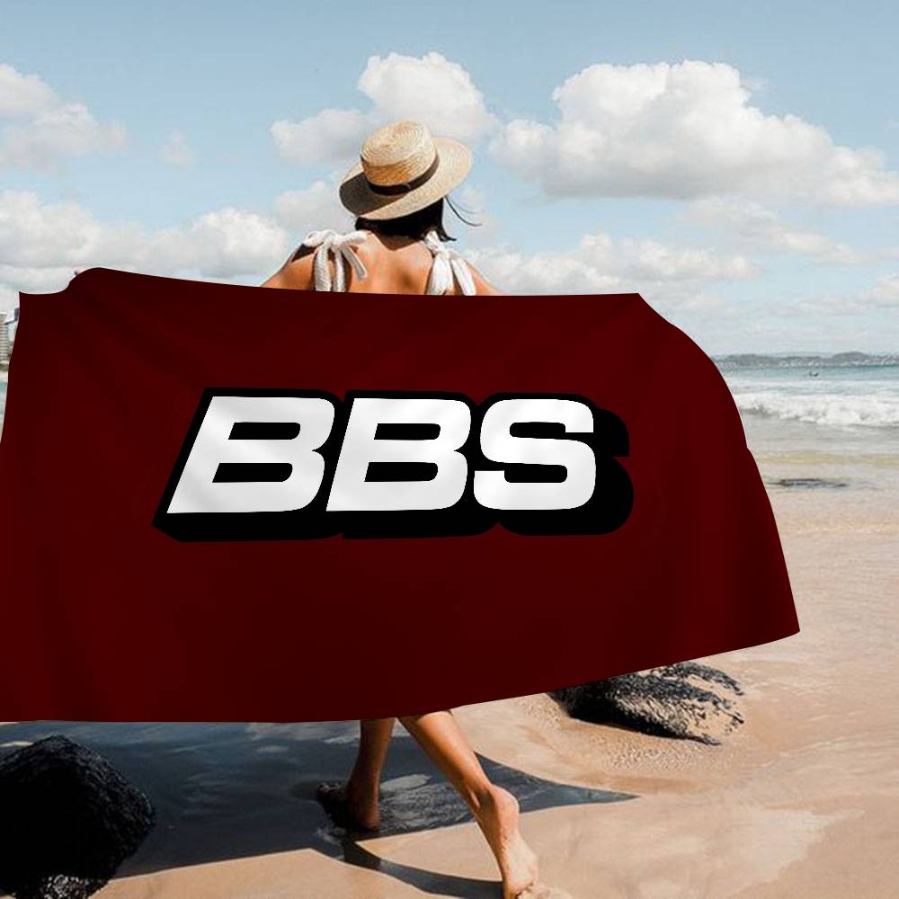 B-BBS WWheels Microfiber Beach Towel Absorbent Quick dry Soft Yoga Swimming Resort Mountain Climbing Towel