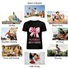 I'm Literally Just A Teacher Bow Pencil Print Casual Teacher Top Pure Cotton T-shirt
