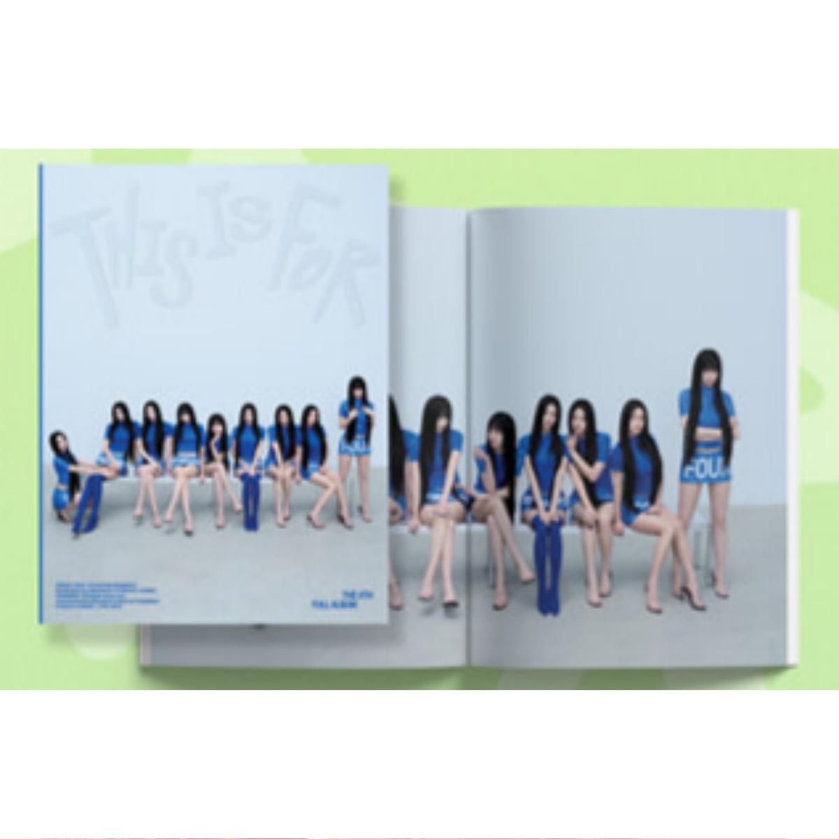 

TWICE - THIS IS FOR / 4th Full Album THIS ver. (Blue)