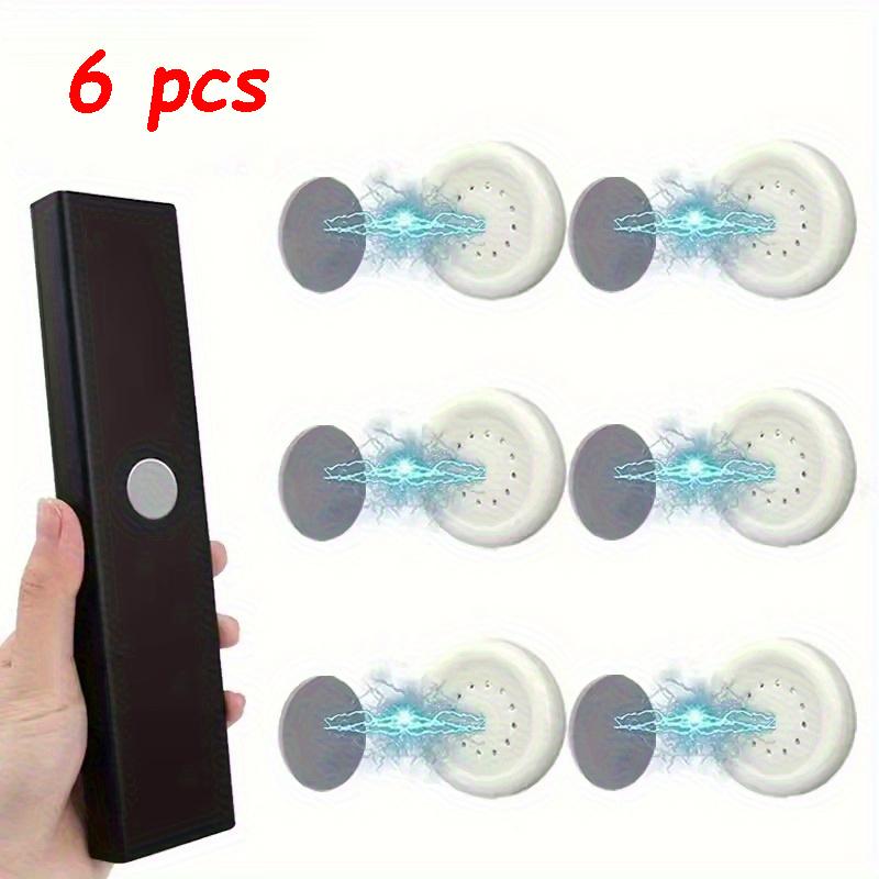 

6/12PCS Magnetic Paster Remote Control Holder - No Drilling Installation, Suitable for TV, Air Conditioner, Blu-ray Player