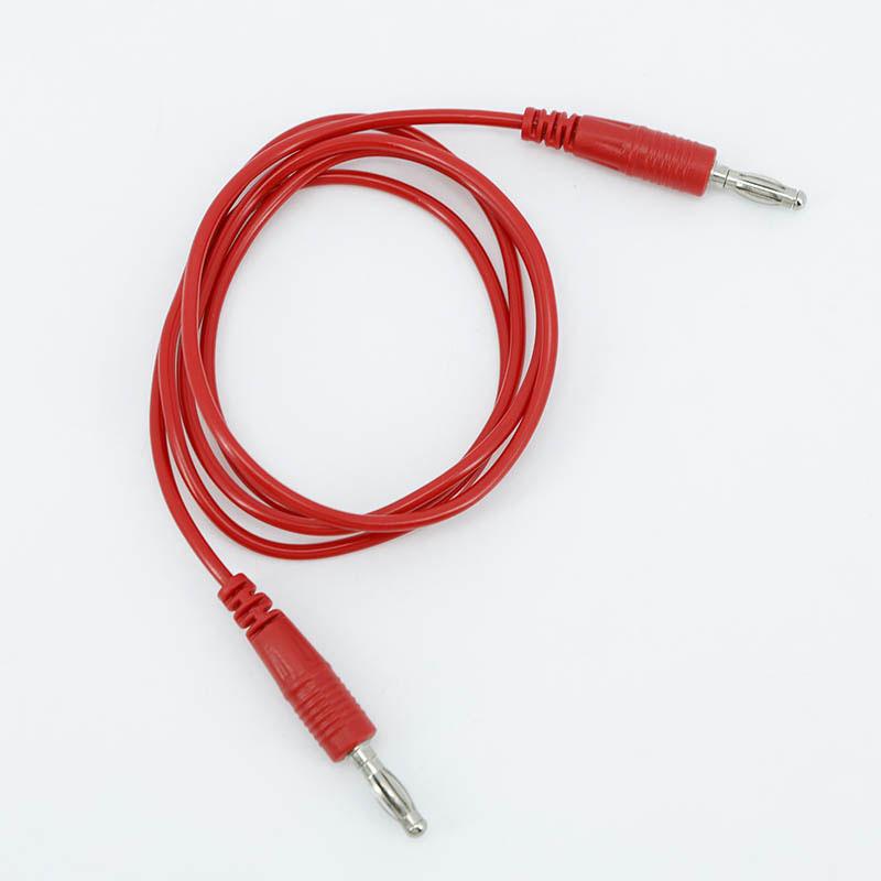 0.5m 1m Dual Head 4mm Banana Plug To Banana Plug for Multimeter Test Testing Leads Cord Cable Wire Metal Multi-meter